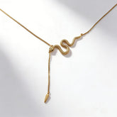 SNAKE M LONG PNDNT NCK