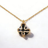 AMELIA BLACK AGATE Necklace
