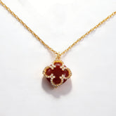 SYLVIA RED AGATE Necklace