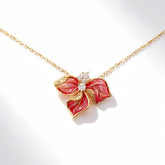 SASA FLOWER ENAMEL Necklace
