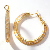 PRESTON Hoop huggie EAR/Gold