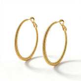 Jea Hoop Earrings/Gold