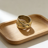 Knot Statement Ring/Stainless Steel