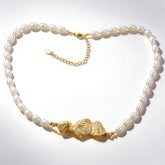 DINA GL PEARL NCK/GLD