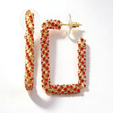 MOM Hoop huggie EAR/Gold