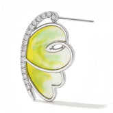 Leni butterfly enamel Earrings
