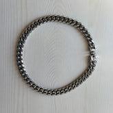 Chunky Gunmetal Link Chain NCK/Stainless Steel