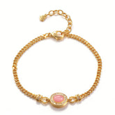 Pink eyes BRC/18k GLD