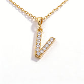 Letters V Necklace