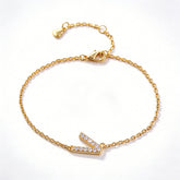 Letters V Bracelet