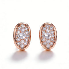 LYDIA PNDNT Earrings/Rose Gold