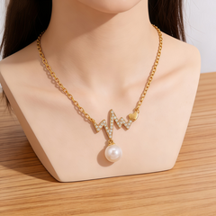 FRESH WATET PEARL NCK/GLD