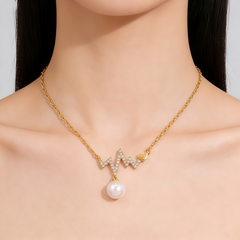 FRESH WATET PEARL NCK/GLD