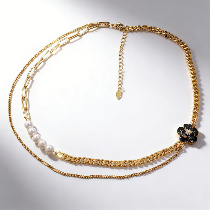 Side Petal Duo NCK/GOLD