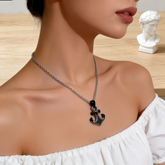 Anchor's Call Pendant Necklace/Stainless Steel