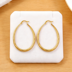 ANNA Hoop huggie EAR/Gold