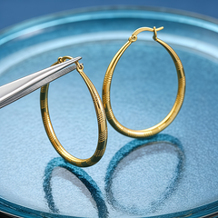 ANNA Hoop huggie EAR/Gold