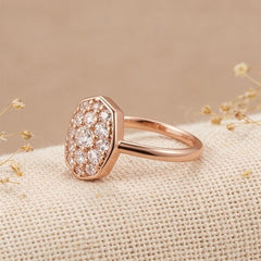 LYDIA RING/Rose Gold