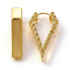 Lee Hoop huggie EAR/Gold