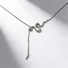 SNAKE M LONG PNDNT NCK