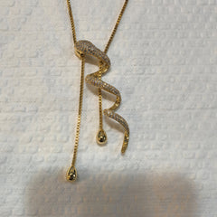 SNAKE LARGE LONG PNDNT NCK