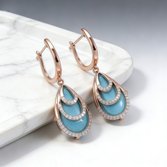 ANNA TUEQUOISE Earrings