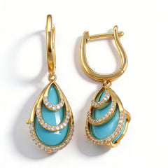 ANNA TUEQUOISE Earrings