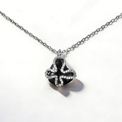 AMELIA BLACK AGATE Necklace