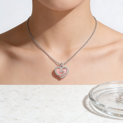 HEART PINK Necklace