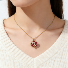 LOVE RED AGATE Necklace