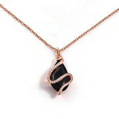 ANNA BLACK AGATE Necklace