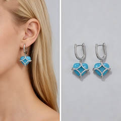 ELEANOR TURQUOISE Earrings