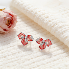 SASA FLOWER ENAMEL Earrings