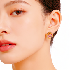 KZ Logo STUD Earrings