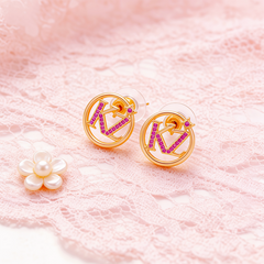 KZ Logo STUD Earrings