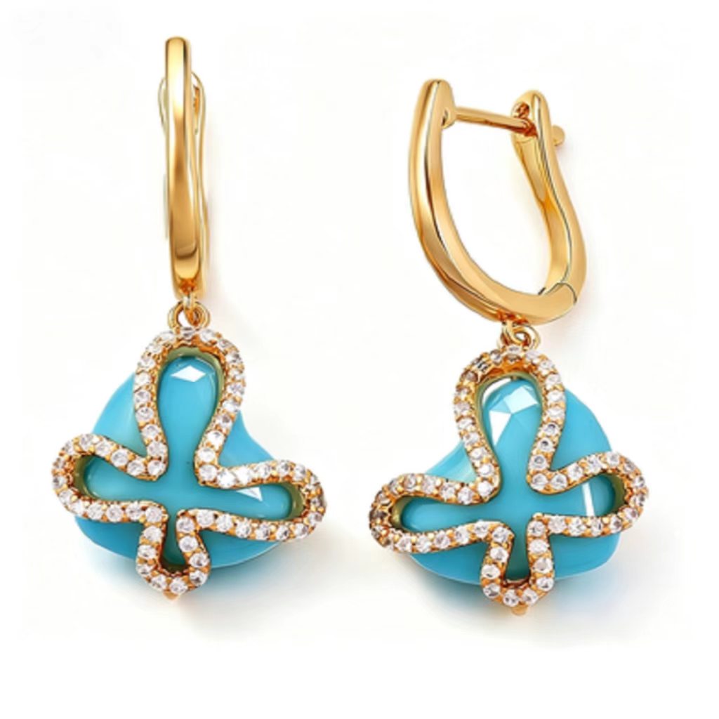 AMELIA TURQUOISE  Earrings