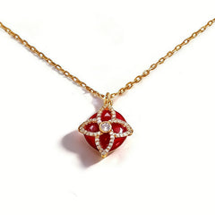 SILICA RED AGATE  Necklace