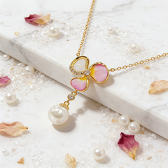 Seren enamel Necklace