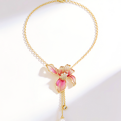 Molly enamel Necklace