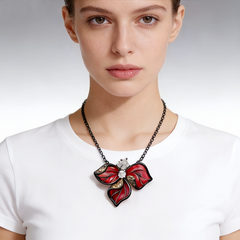 SASA FLOWER ENAMEL NCK