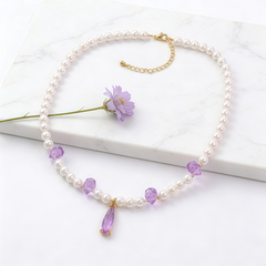 FRESH WATET PEARL PENDANT NCK/GLD