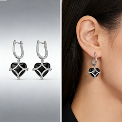 ELEANOR BL AGATE EAR