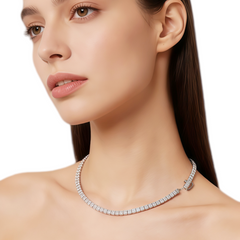 Midi Cubic Zirconia Necklace