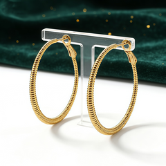 Jea Hoop huggie EAR/Gold