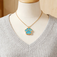 BEAR PAW BLUE ENAMEL NCK
