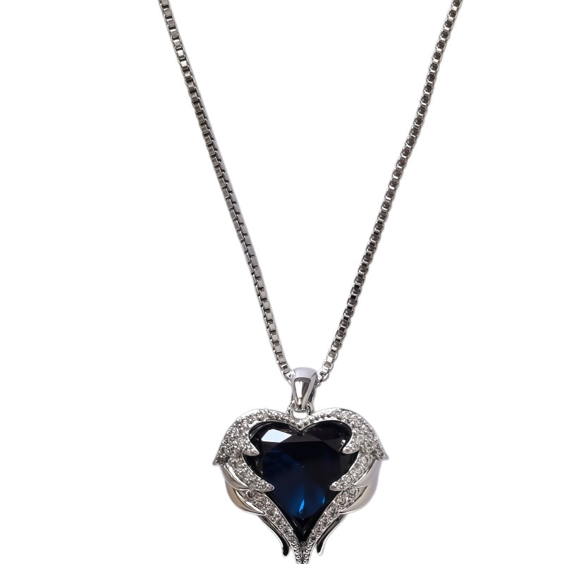 Amore Deep Blue heart NCK/RHOD