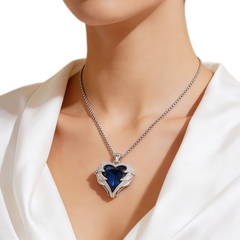 Amore Deep Blue heart NCK/RHOD