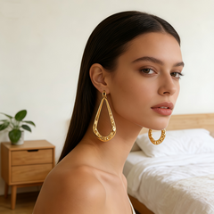 JACK Hoop huggie EAR/Gold