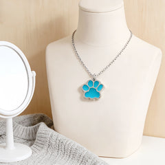 BEAR PAW BLUE ENAMEL NCK