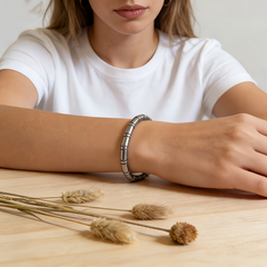 Verve Bamboo Chain Bracelet/Stainless Steel